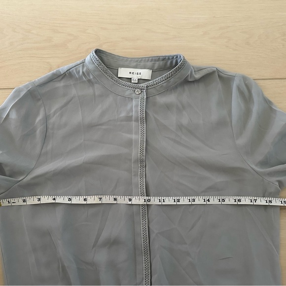 Reiss Bergamo pleated dress sz 6 - Picture 13 of 15